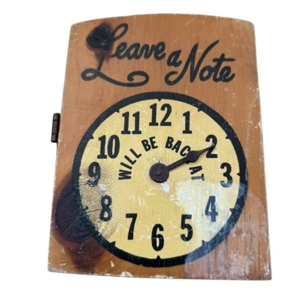 Titusville Pa Wooden Leave A Note Souvenir Box